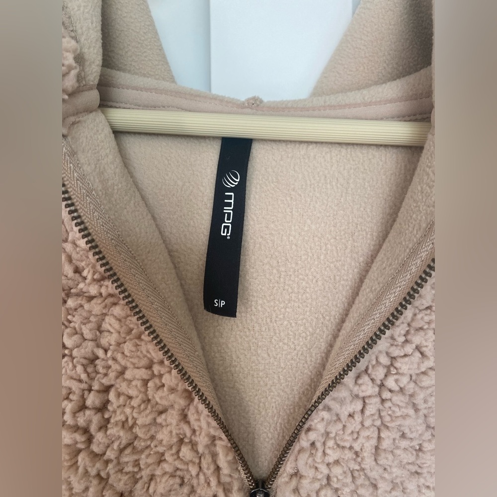 Stellar MPG Fleece Teddy Hooded Pullover - Picture 2 of 6